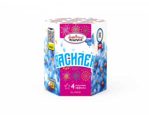 Фонтан / Василек (шестигранная призма 5")