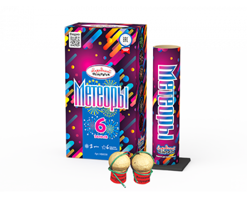 Фестивальные шары / Метеоры (2" х 6)