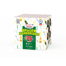 Батарея салютов / Брызги шампанского (1,1" х 25)