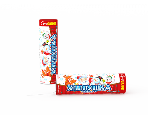 Хлопушка с конфетти 100 мм ()