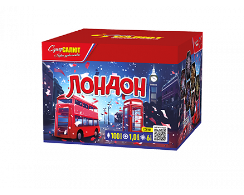Батарея салютов / Лондон (1" х 100)